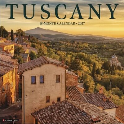 Tuscany 2027 Wall Calendar