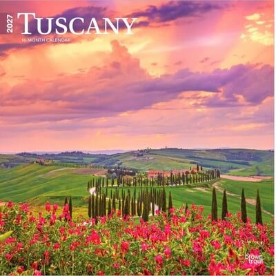 Tuscany 2027 Wall Calendar