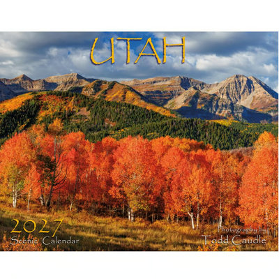 Utah 2027 Wall Calendar