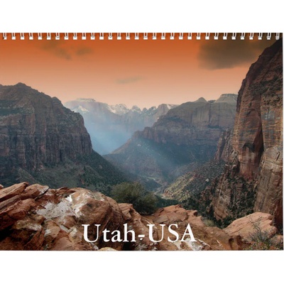 Utah 2027 Wall Calendar