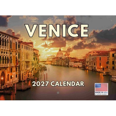 Venice Wall Calendar