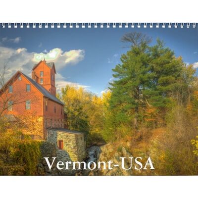 Vermont 2027 Wall Calendar