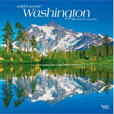 Washington Wild and Scenic 2027 Wall Calendar