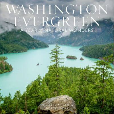 Washington Evergreen 2027 Wall Calendar