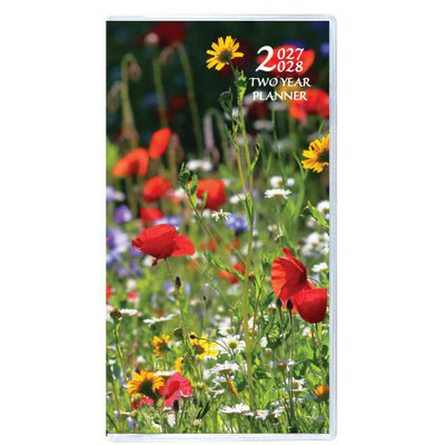 Wildflower 2027 2 Year Pocket Planner