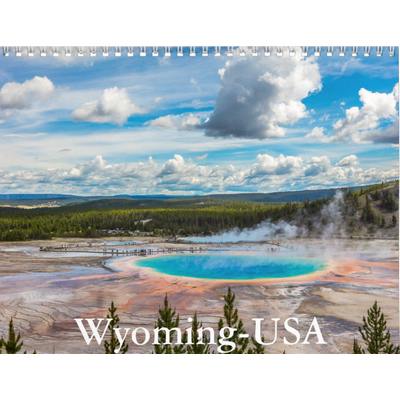Wyoming 2027 Wall Calendar