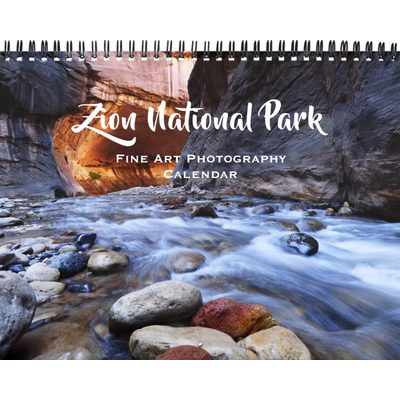 Zion National Park Utah Fine Art Photography Calendar
