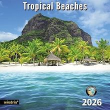 Tropical Beaches 2026 Wall Calendar