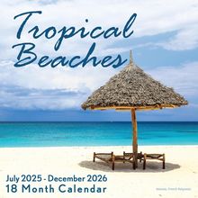 Beaches 2026 Wall Calendar