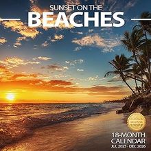 Sunset On The Beaches 2026 Calendar
