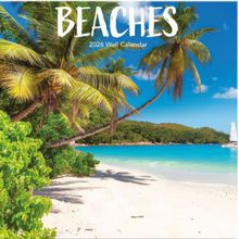 Beaches 2026 Wall Calendar