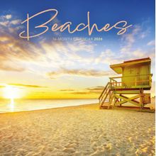 Beaches 2026 Wall Calendar
