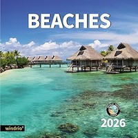Beaches 2026 Wall Calendar