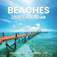 Beaches 2026 Wall Calendar