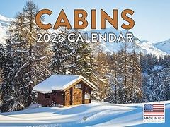 Cabins 2026 Wall Calendar