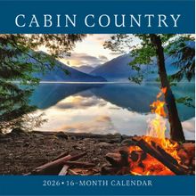 Cabin Country 2026 Wall Calendar
