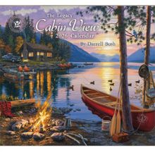 Cabin View 2026 Wall Calendar by Darrell Bush