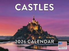 Castles 2026 Wall Calendar