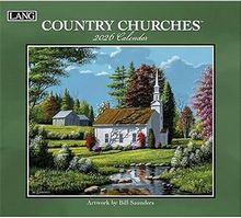 Country Churches 2026 Wall Calendar