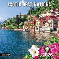 Exotic Destinations 2026 Wall Calendar