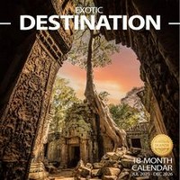 Exotic Destinations 2026 Wall Calendar