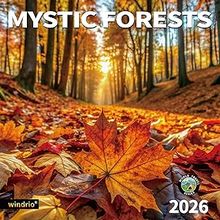 Mystic Forests 2026 Wall Calendar