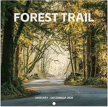 Forest Trail 2026 Wall Calendar