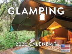Glamping 2026 Wall Calendar