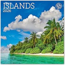 Islands 2026 Wall Calendar