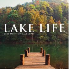 Lakes 2026 Wall Calendar
