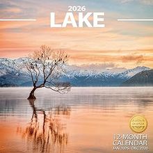 Lake 2026 Wall Calendar