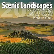 Scenic Landscapes 2026 Wall Calendar