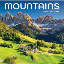 Mountains 2026 Wall Calendar