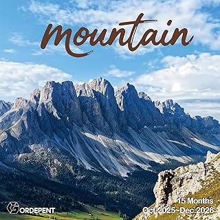 Mountain 2026 Wall Calendar