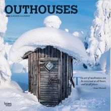 Outhouses 2026 Wall Calendar