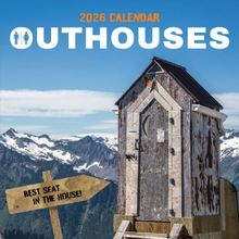 Outhouses 2026 Wall Calendar