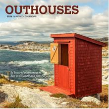 Outhouses 2026 Wall Calendar