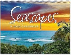 Seascapes 2026 Wall Calendar