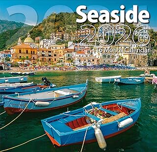 Seaside 2026 Wall Calendar
