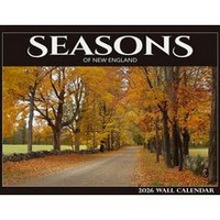 Seasons of New England 2026 Wall Calendar