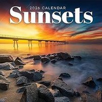Sunsets 2026 Wall Calendar