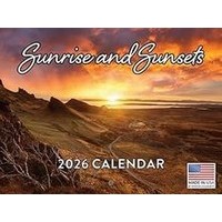 Sunrise and Sunsets Calendar 2026 Wall Calendar