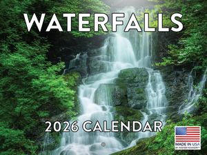 Waterfalls 2026 Calendar