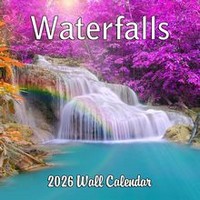 Waterfalls 2026 Wall Calendar