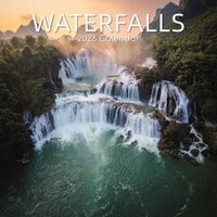 Waterfalls 2026 Wall Calendar