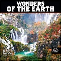 Wonders of the Earth 2026 Wall Calendar