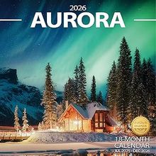 Aurora Borealis 2026 Wall Calendar