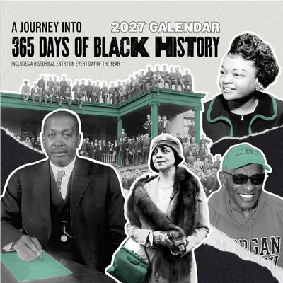 365 Days of Black History 2027 Wall Calendar