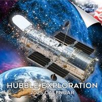 Hubble Exploration 2026 Wall Calendar