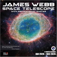 James Webb Space Telescope 2026 Wall Calendar